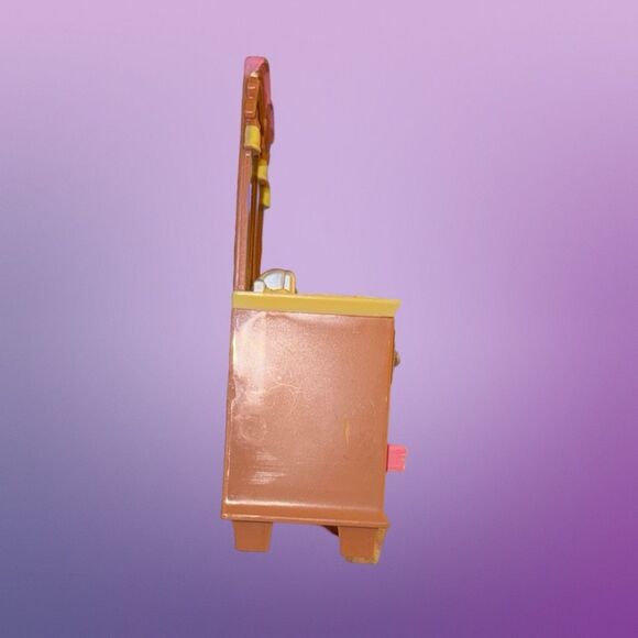 Vintage Fisher Price Loving Family Dollhouse Bathroom Vanity Double Sink B20 - Picture 4 of 7